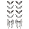 THE FANTASY hm1065 Tattoo Sticker Wings Feather