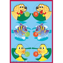 Mom Invented Clues-for Learning Left & Right Shoes