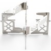 Camping Moon (キャンピングムーン) Alcohol Burner Multi-Cross Stand Stainless Steel Cross