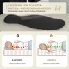 Opanoli Side Sleeper Pillow Cover Anthracite Made of 100% Cotton