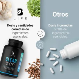 Nootropico De 180 Caps Concentración Claridad Mental B Life                                                                                           