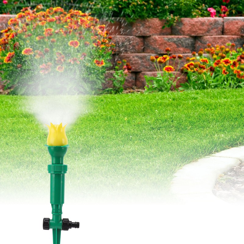 Garden Sprinkler 360 Degree Rotating Lawn Sprinkler Adjustable Yard Sprinklers