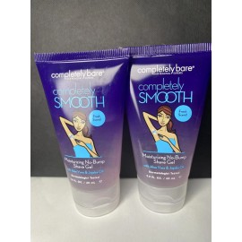 completely bare 2 Pc - Completely Bare SMOOTH Moisturizing No-Bump Shave Gel 2.0fl.oz Travel Sz