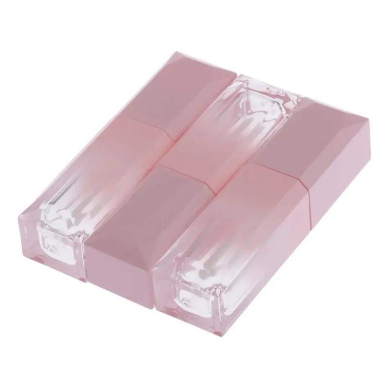 Envase Pequeño Para Pintalabios Con Tubo Brillante Al Vacío,