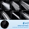 Ryamen Upgraded Dual Shower Heads Combo, 10 inch Filtered Shower