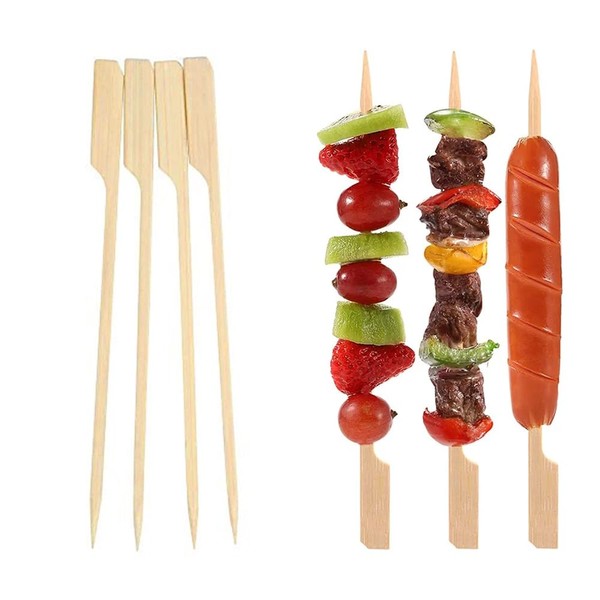 Perfect Stix Paddle Pick 7-200 7" Bamboo Paddle Pick Skewers