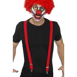 Smiffys Smiffys Clown-Hosenträger, Rot