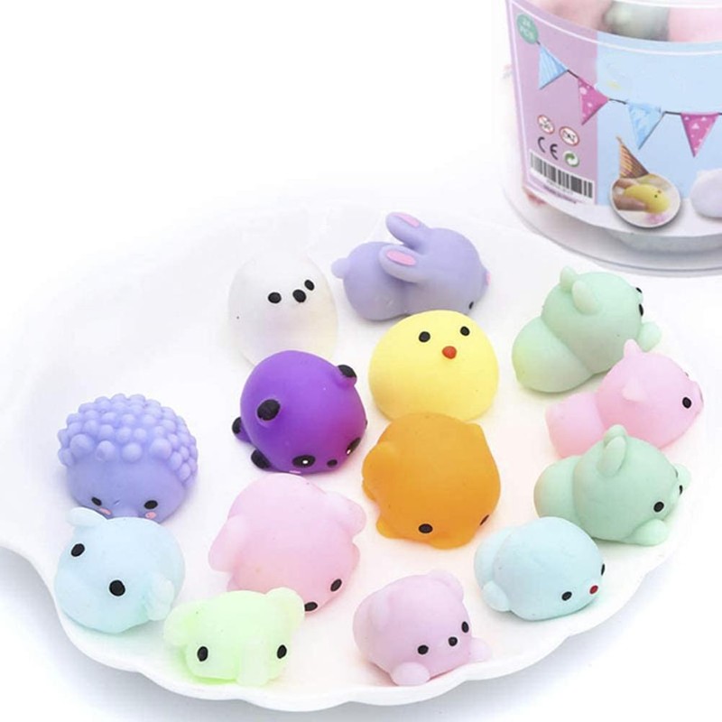 Mini Animal Squeezing Toy Kawaii Cute Soft Decompression Toy for