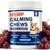 Hatchback 60 Counts Calming Chews for Dogs, Hatchback,Advanced Hemp Dog