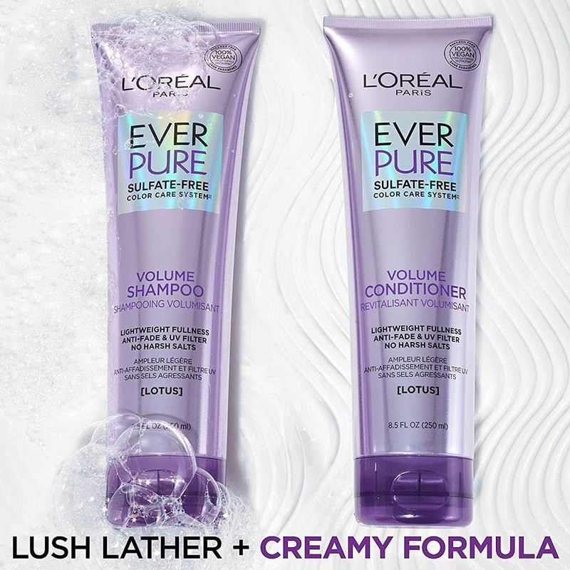 L’Oréal Paris Moisture Sulfate Free Conditioner, Hair Care for Color-Treated