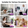 Desk Fan, 13.4 Inch Portable Bladeless Fan, Small Quiet Table