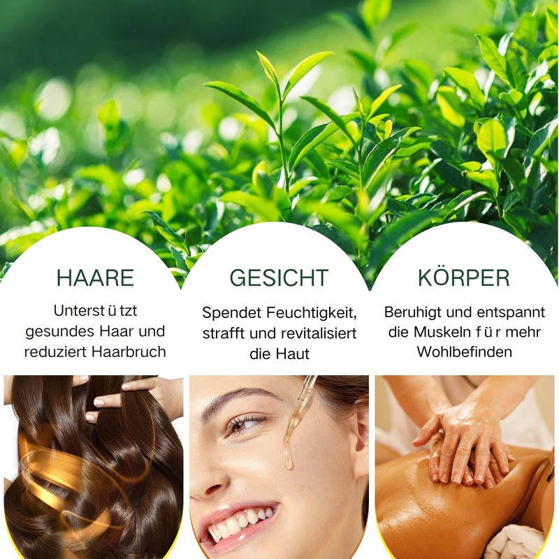 MrCuvaryas Tea Tree Oil, Organic Natural Tree Oil for Face,