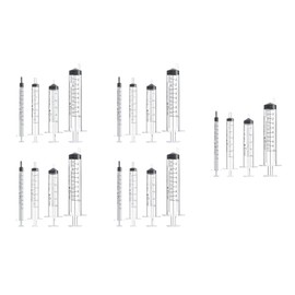Ciringe Syringe Assorted Sizes 1 ml 3 ml 5 ml 10 ml - 5 Sets