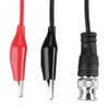 Pomya Alligator Clip BNC Plug Oscilloscope Test Probe Cable Double