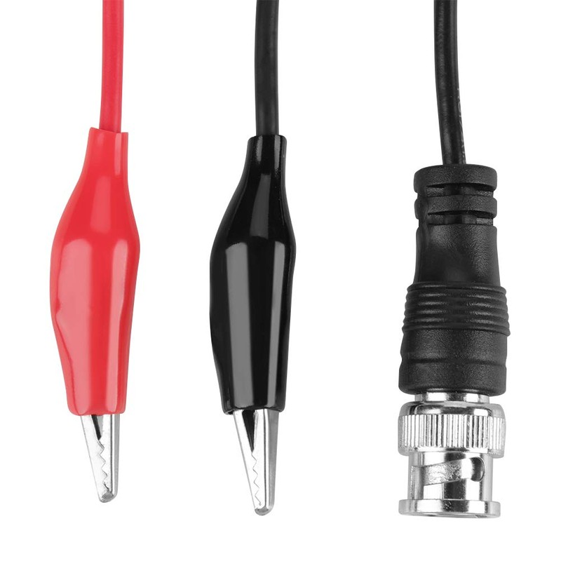 Pomya Alligator Clip BNC Plug Oscilloscope Test Probe Cable Double