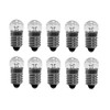 10x E10 Miniature Screw Base Light Bulbs 1.5V to 12V