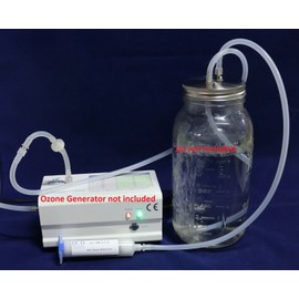Dr.O Solutions Water Purification Ozonation Kit for Mason Jars Wide Neck Detoxification