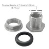 Fitvell 304 Stainless Steel Bulkhead Water Tank Fitting 1" Female