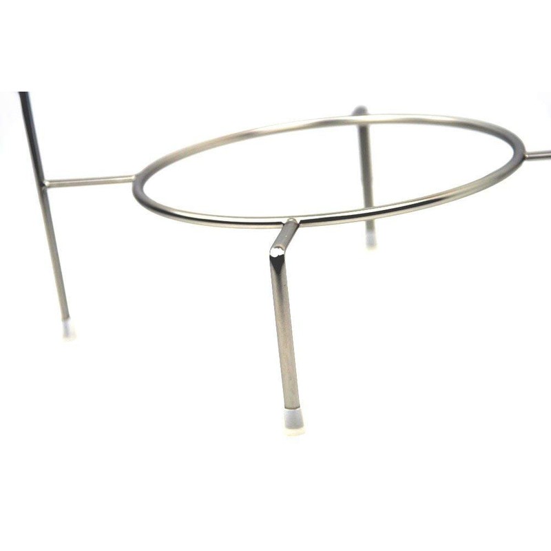 ASA stainless steel plate stand, 21 x 21 x 28