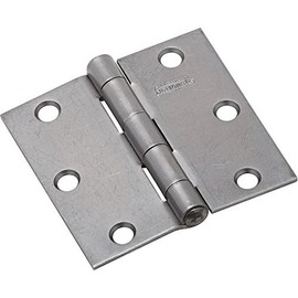 National Hardware N140-467 505BC Non-Removable Pin Hinge in Plain Steel