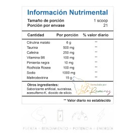 Essentials Boom 2.0 Pre Entreno 21 Servicios Sabor Sandía