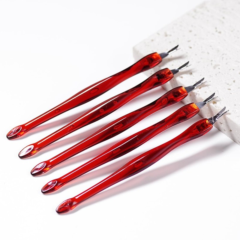 12 Pieces Nail Cuticle Remover Trimmer Pusher Manicure Dead Skin
