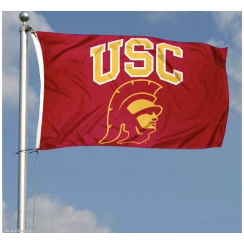 College Flags and Banners Co. USC Trojans Trojan Head Logo