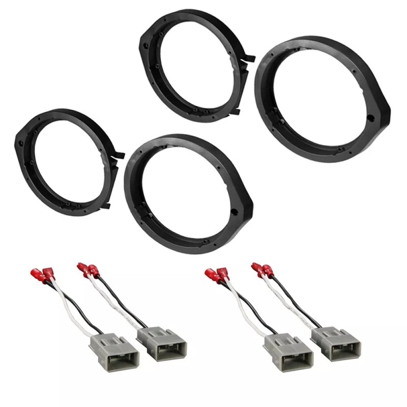 American International Front / Rear Speaker Adapters + Harness For