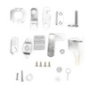 Keypad Cabinet Lock Password Key Unlocking Zinc Alloy Security With