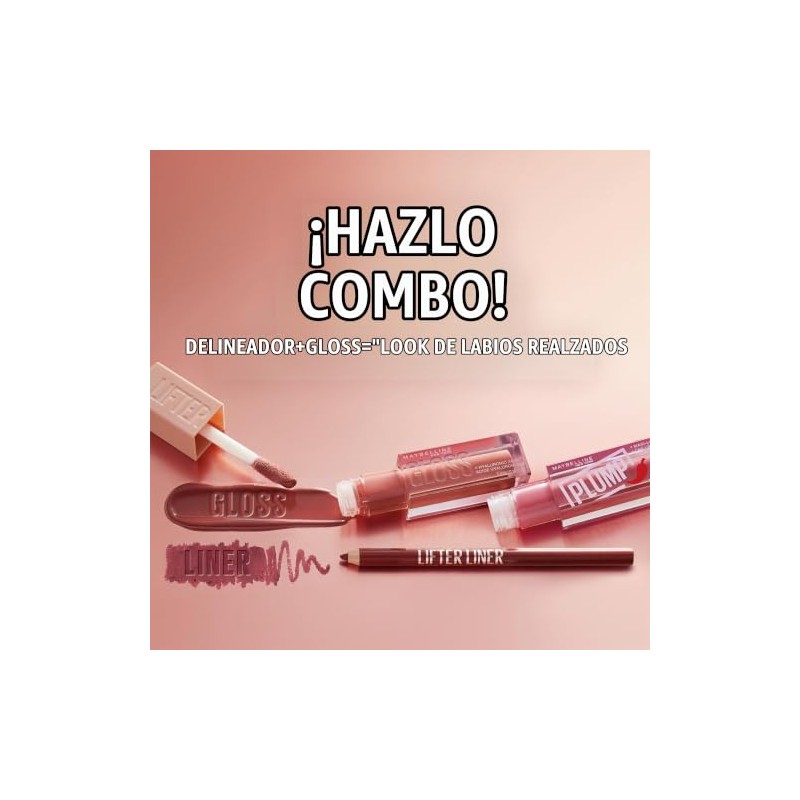 Maybelline Lifter Gloss Lip Gloss Makeup With Hyaluronic Acid, Hydrating,