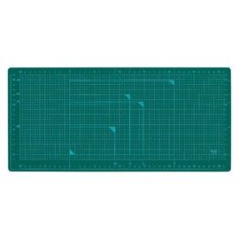 Plus cutting mat, green