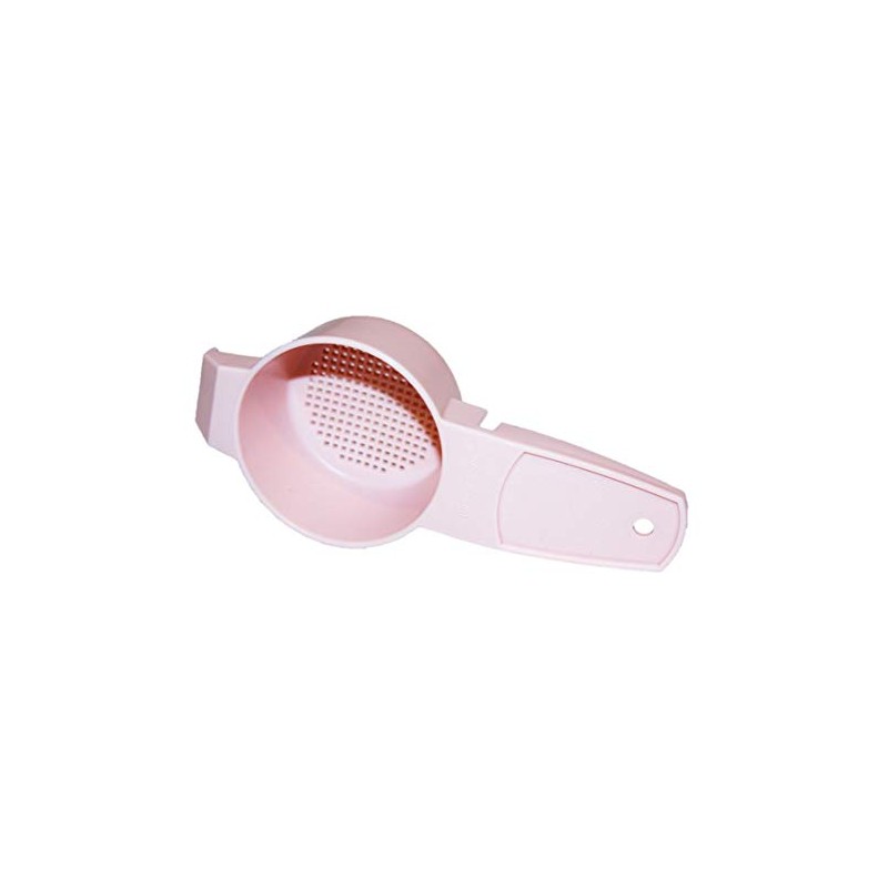Tupperware Sifter Gadget Small Tea Strainer Kitchen Tool Pink Prosecco