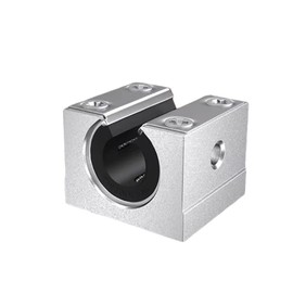 Coavoo SBR25UU Bearing Blocks, 2Pcs 25mm Open Sliding Ball Bearing Block for SBR25 Linear Motion Shaft Guides Slide Rails as CNC Linear Rail Kit