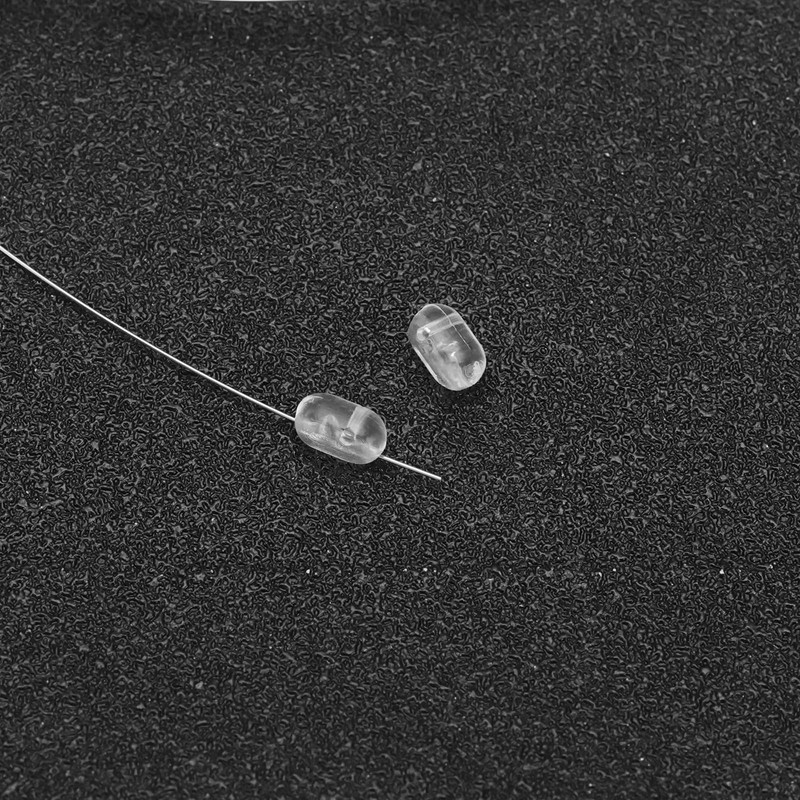 EMSea Angelperlen 3 X 5 mm mit Doppeltem Loch Angelköder-Stopperperlen