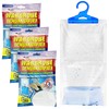 x3 Disposable Wardrobe Dehumidifier Hanging Bags - Specially Designed to