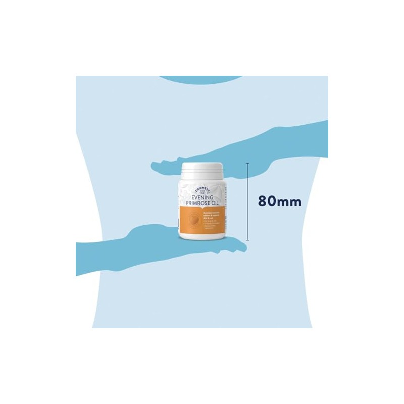 Dorwest Herbs Evening Primrose Oil Capsules for Dogs and Cats
