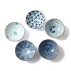Mino Ware Japanese Pottery Set - Traditional Rice Bowls -