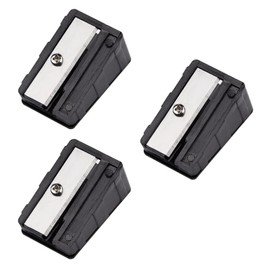 JFGDVW 3 Pieces Billiards Cue Tip Shaper, Black Snooker Cue Tip Repair Kit, Versatile Snooker Tip Shaper, Portable And Durable Cue Tip Repairing Tool, For Billiard Pool Cue Snooker Tips