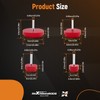 maXpeedingrods 4 Pcs PVC Pipe Reamer Kit with with 1-1/2