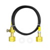 NTSUMI CO2 Tank Filling Station Charging Adapter with 60Inch Hose