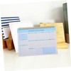 OSALADI Weekly Planner Notebook Spiral Binding Undated Pages for Flexible