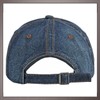One Limitation CP416 Denim Patch, Simple, Cap, Brim, Casual, Men's,
