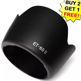 eleFlorida ET-60II Flower Lens Hood for Canon EF 75-300MM F/4-5.6 III EF-S 55-250mm f/4-5.6