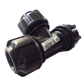 Philmac Metric/Imperial TEE Equal POL X POL 25mm / 3/4" 9333