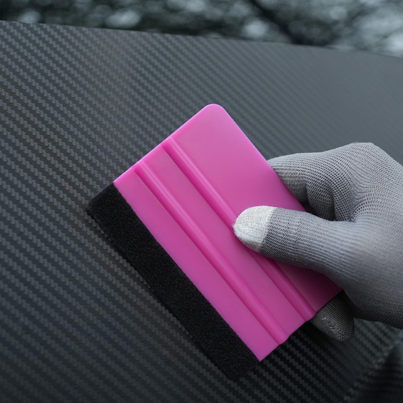 2-Pack Felt Edge Squeegee Tool for Car Vinyl Wrap, Window