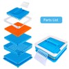 Capsule Holder Tray Filling Machine Tool for 100 Size 00