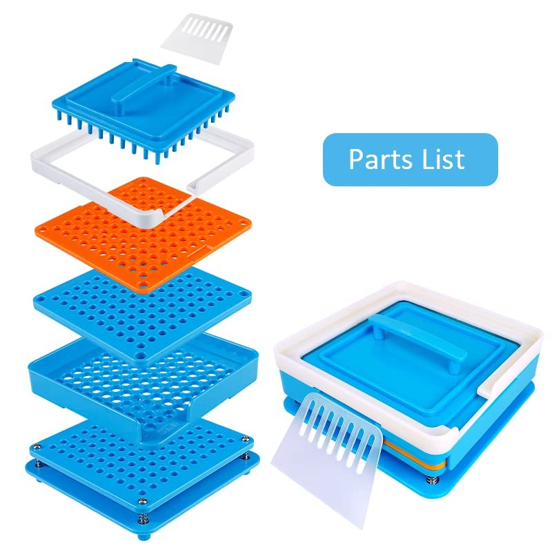 Capsule Holder Tray Filling Machine Tool for 100 Size 00
