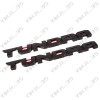 Toyota 2pc Door TUNDRA overlay BLACKOUT EMBLEM BADGE Fit 2014-25