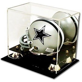 Cardboard Gold CBG Deluxe Acrylic Mini Football Helmet Display Case
