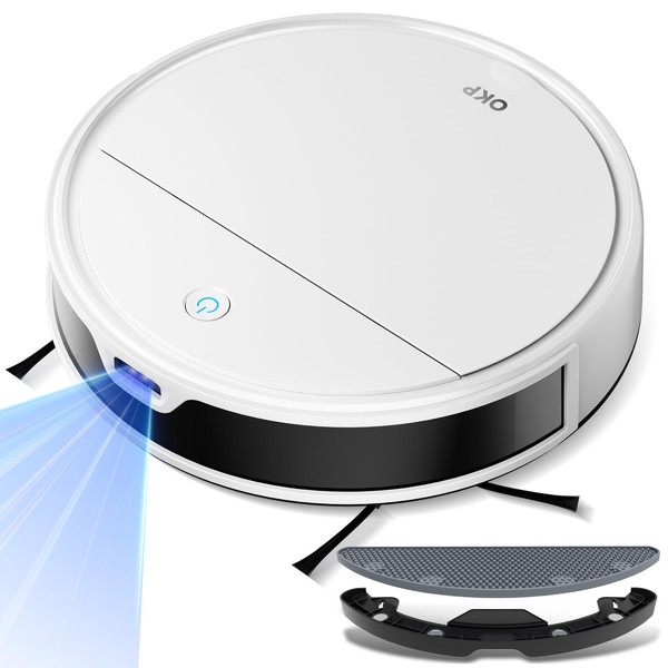 OKP Robot Vacuum and Mop Combo K5 Ultra Small Robotic